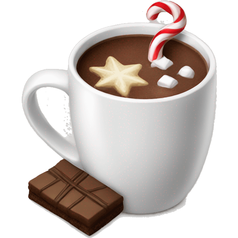 christmas hot chocolate  emoji