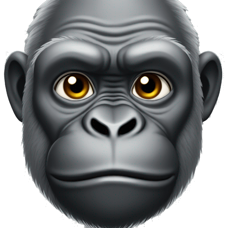 bald gorilla  emoji