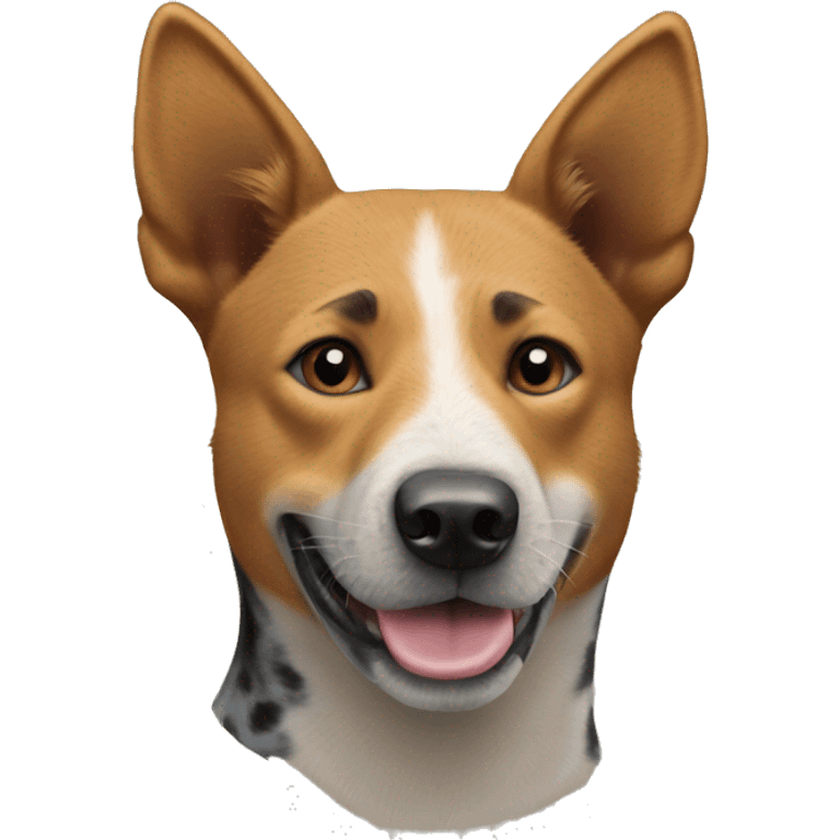 Australian cattle dog dingo  emoji