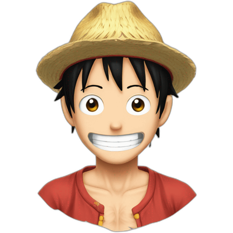 luffy yeux en cœur emoji