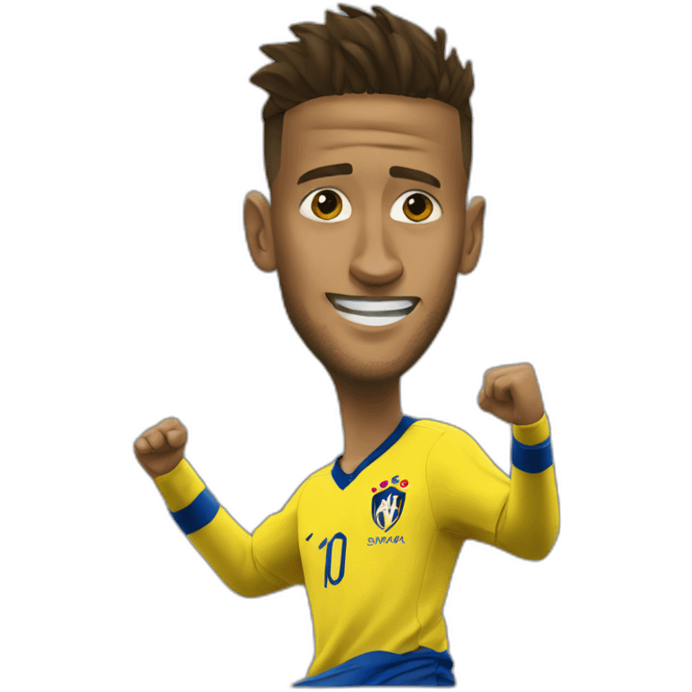 neymar fallen emoji