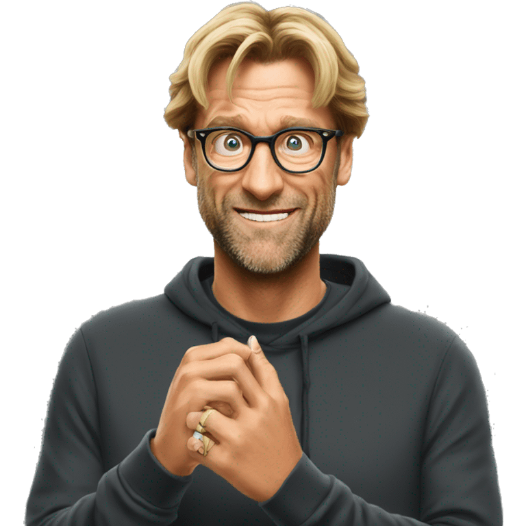 Klopp biting nails emoji