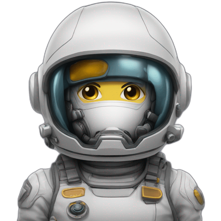 Astronauta ciberpunk  emoji