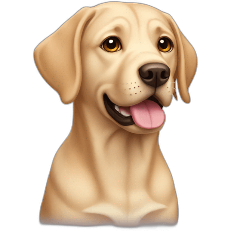 Labrador dog emoji