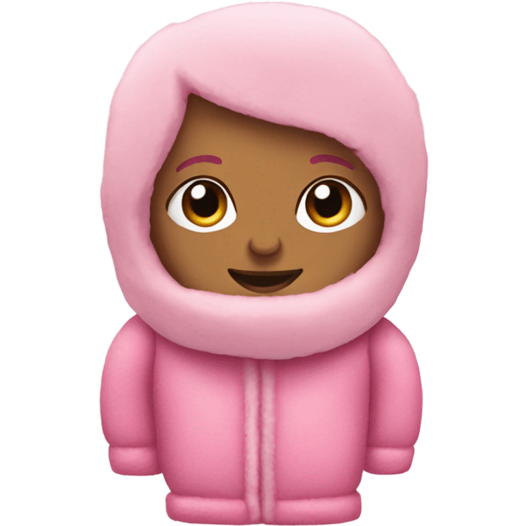 Pink ugg bots emoji