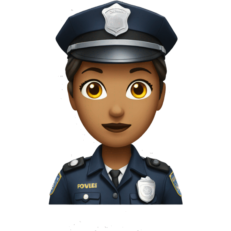 police woman emoji