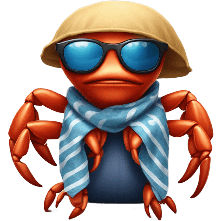 West side gangster crab emoji