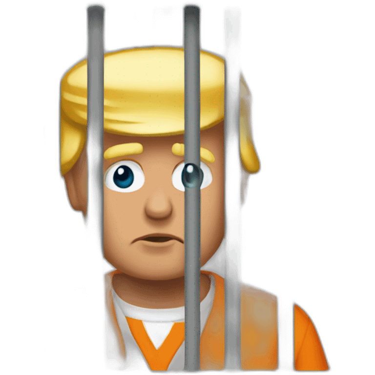 trump-in-jail-cell emoji