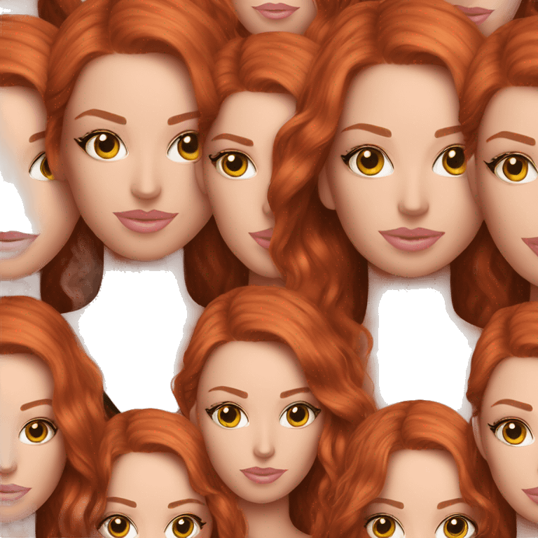 Victoria secret redhead emoji