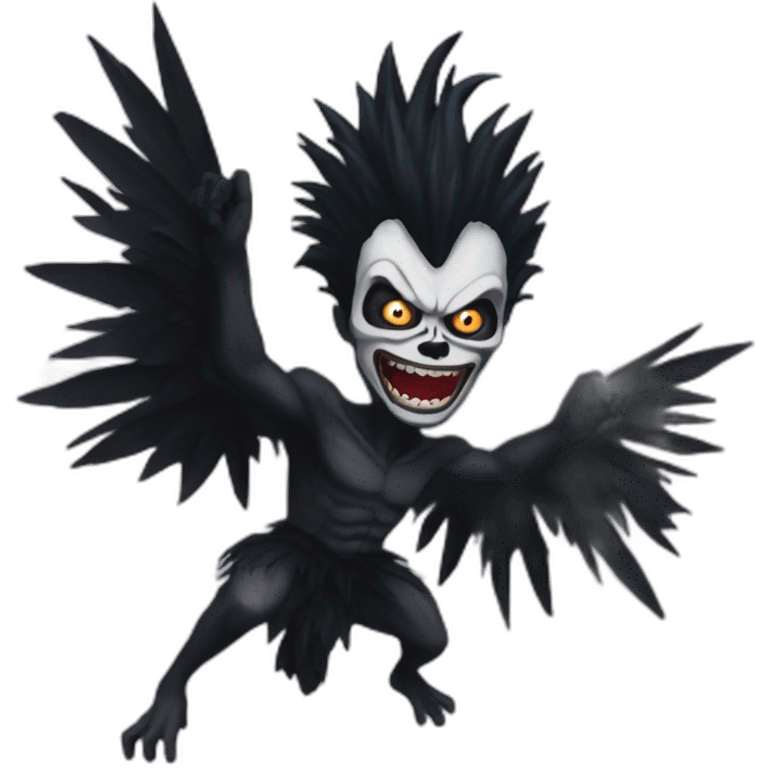 ryuk flying emoji