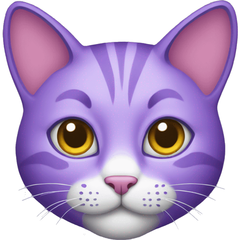 purple cat emoji