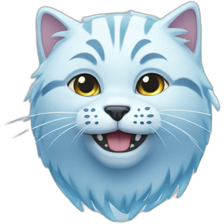 Ice cat emoji