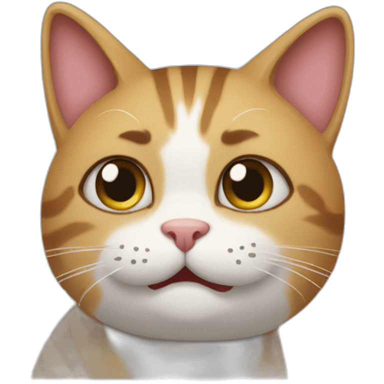 cat doing ok emoji