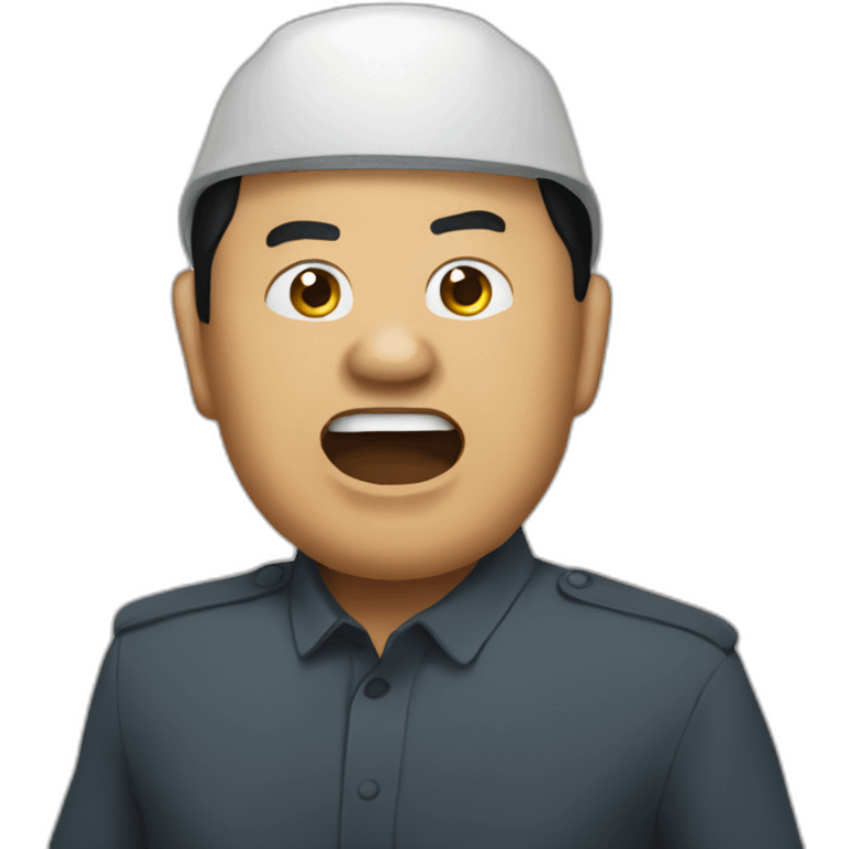 Prabowo subianto shocked emoji