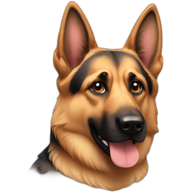 German shepperd emoji