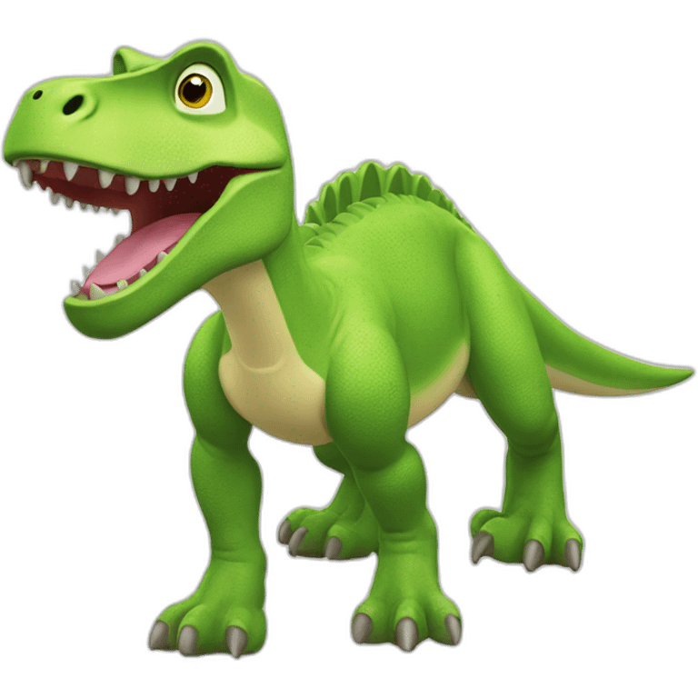 Rex toy story dinosaure emoji