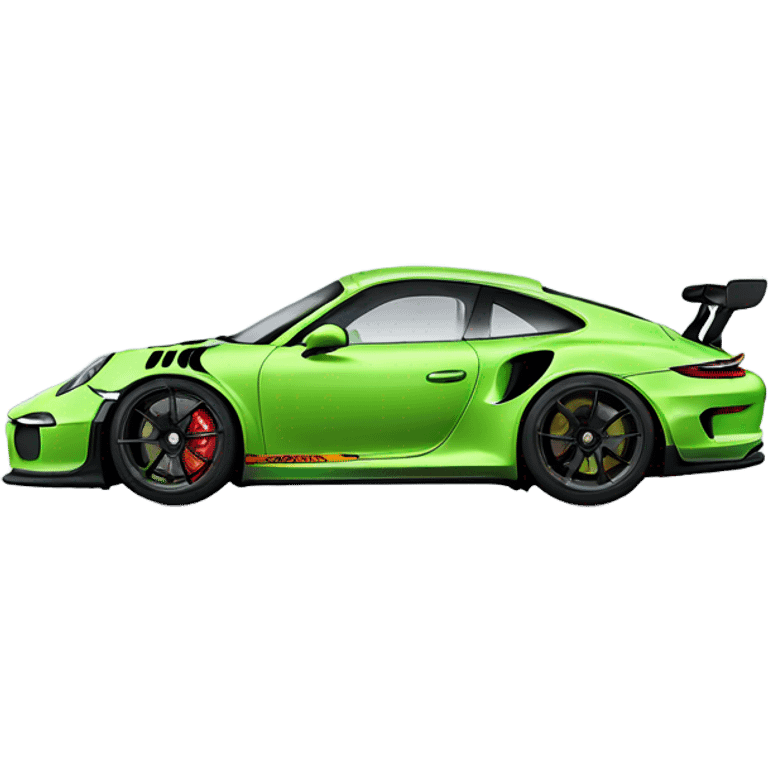 porsche GT3RS emoji