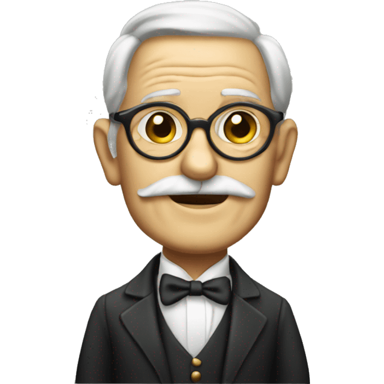 old rich man with monocle emoji