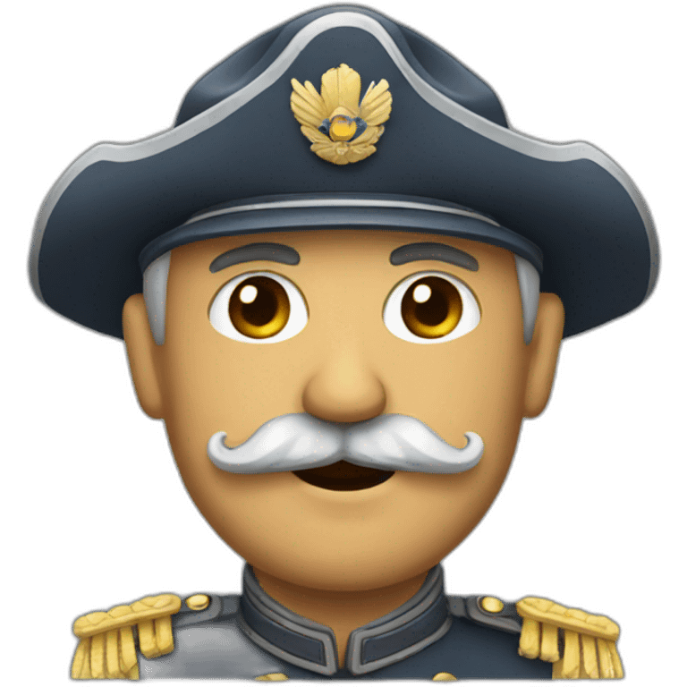 General with a mustache emoji