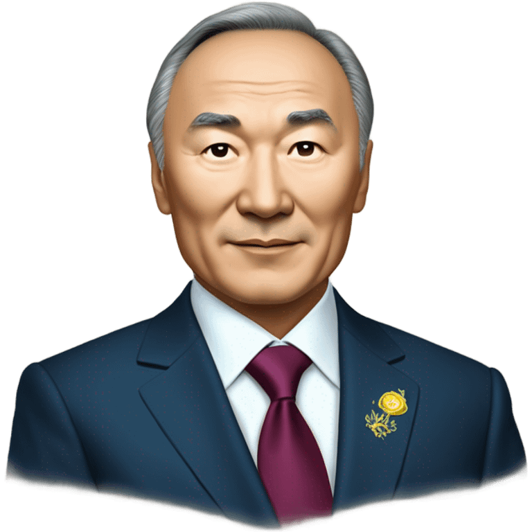 Nazarbaev President of Kazakhstan emoji