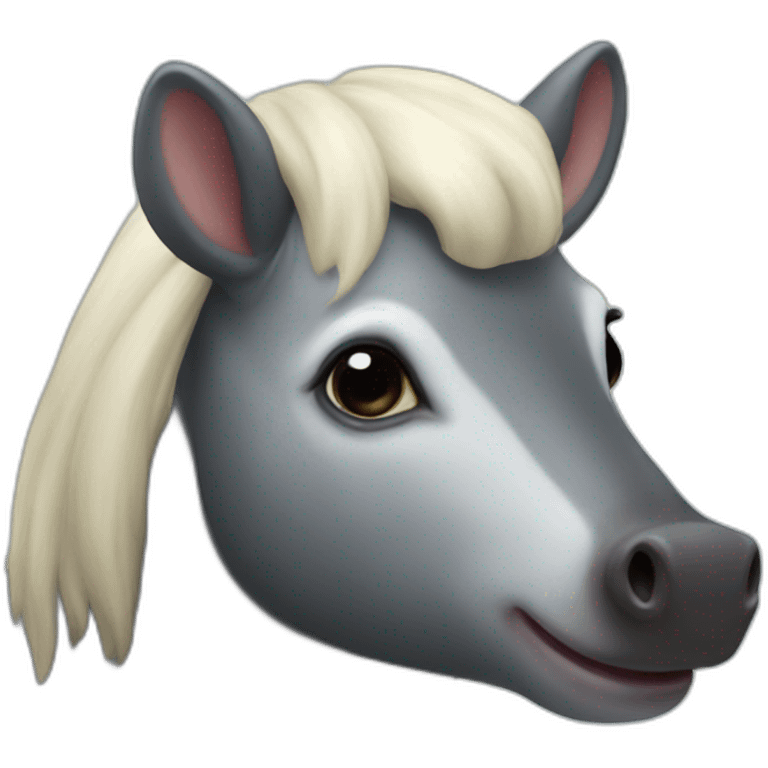 tapir unicorn emoji