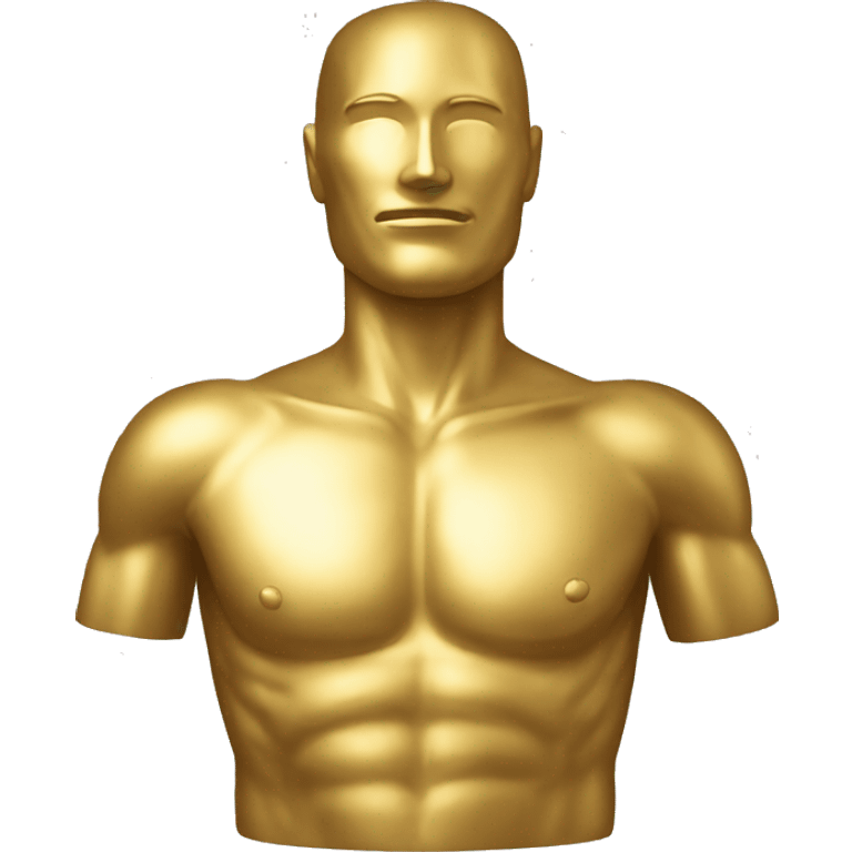 gold torso emoji