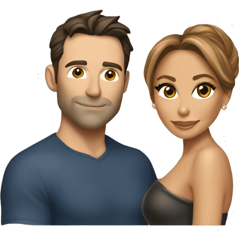 Jennifer lopez and Ben affleck emoji