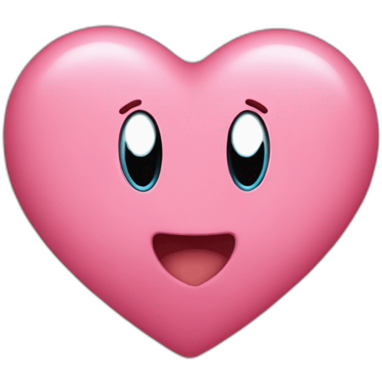 kirby heart emoji