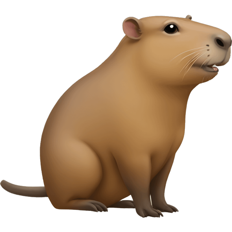 Capybara emoji