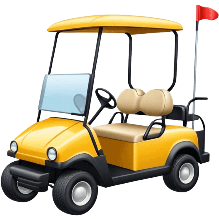 Golf cart emoji