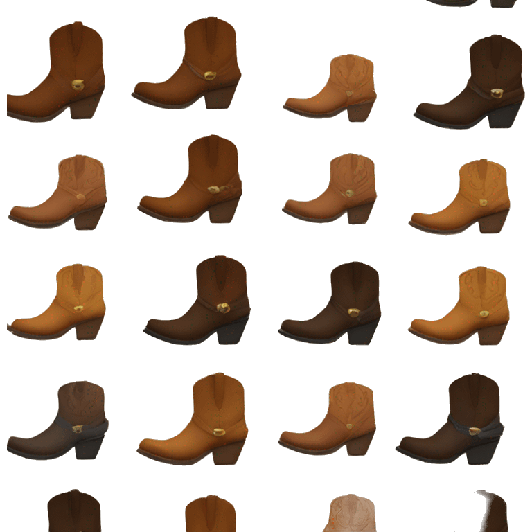 cowboy boots emoji