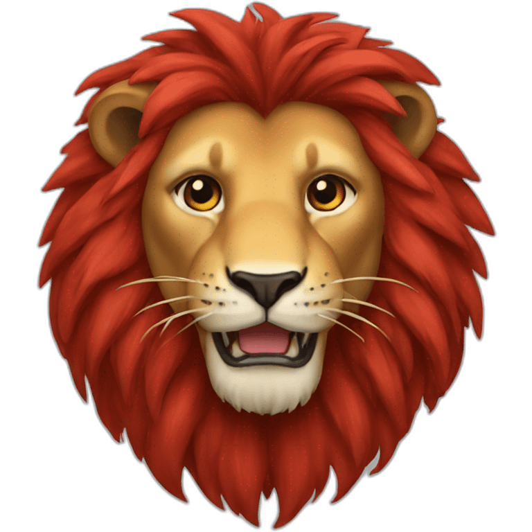 red lion emoji