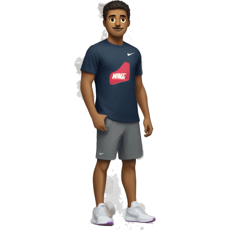 T-shirt Nike emoji