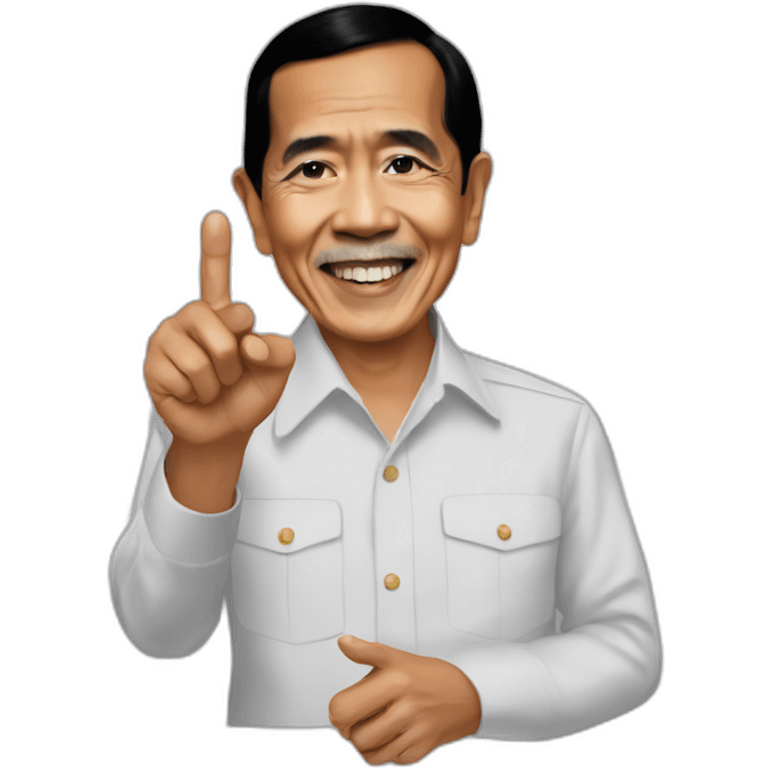 Jokowi handsahking luhut hand emoji