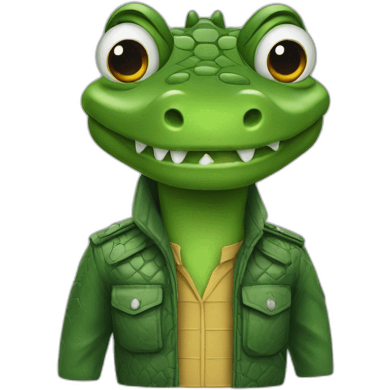 crocodile coder emoji