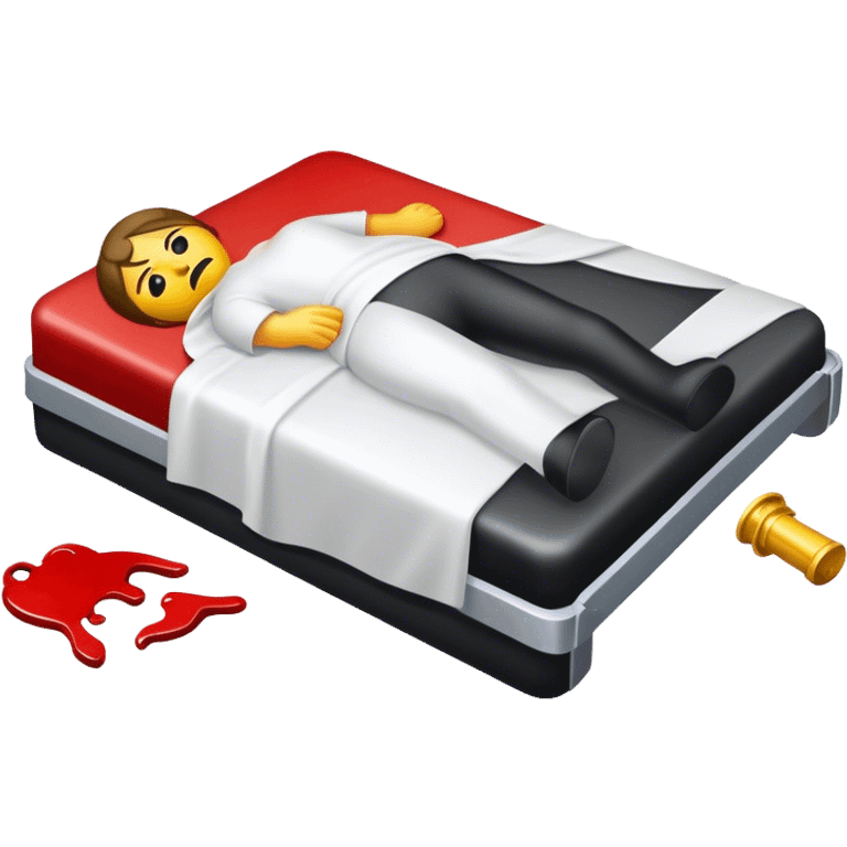 Murder scene  emoji