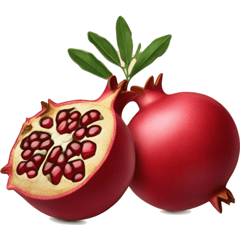 Vintage pomegranate  emoji