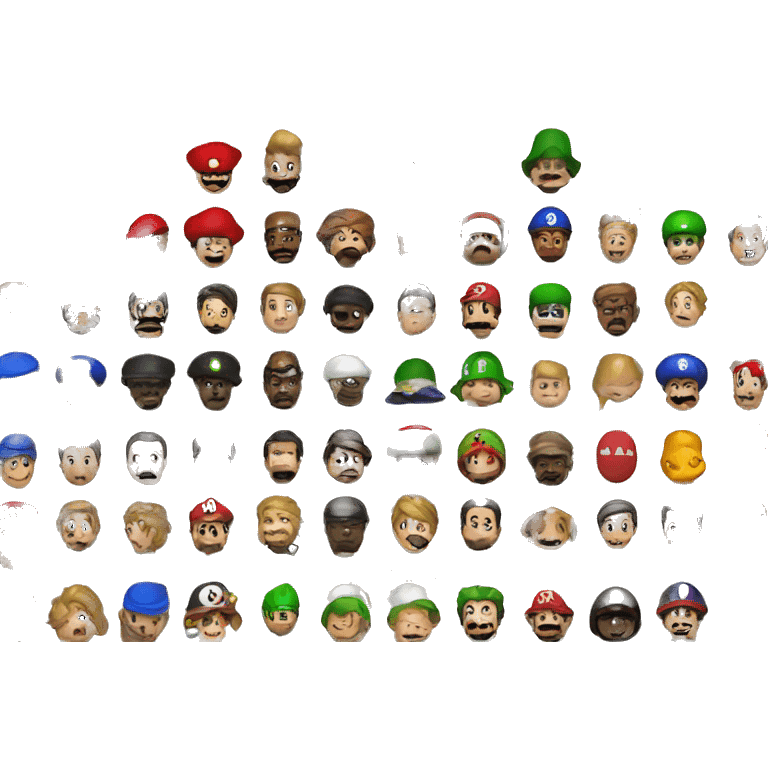 topoyiyo and mario bros emoji