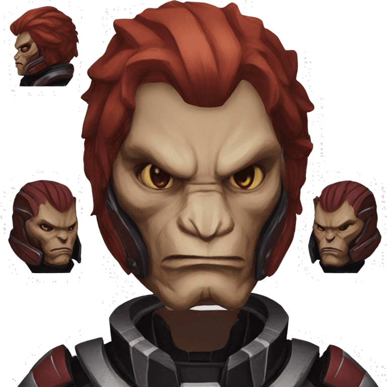 Mass Effect urdnot wrex krogan emoji