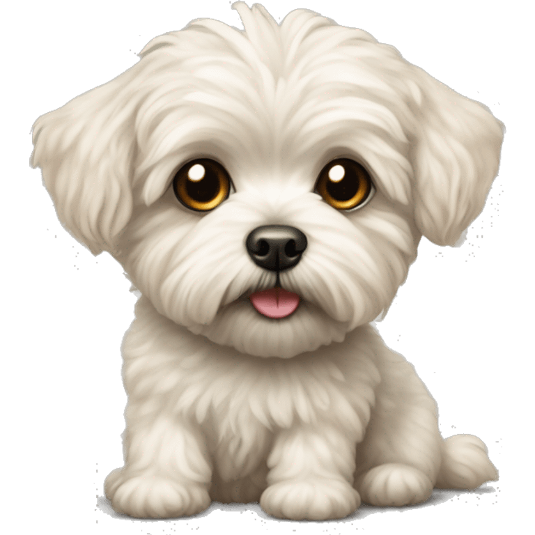 maltipoo and terrier emoji