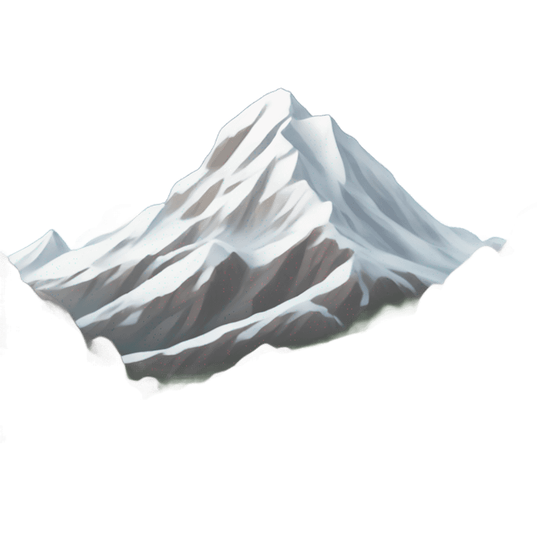 A PATH GOING TOWARDS PEAK OF A MOUNTAIN emoji