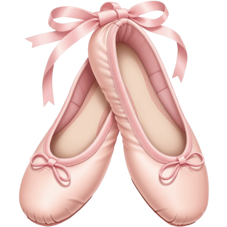 pastel pink ballet shoes emoji