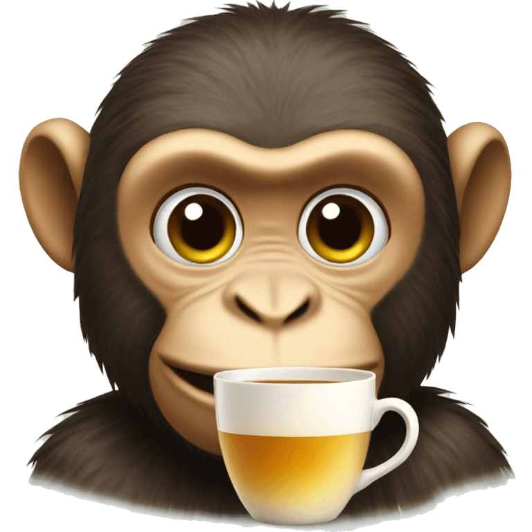 monkey tea emoji