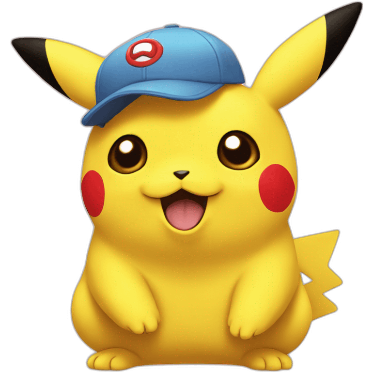 Pikachu pignouf emoji