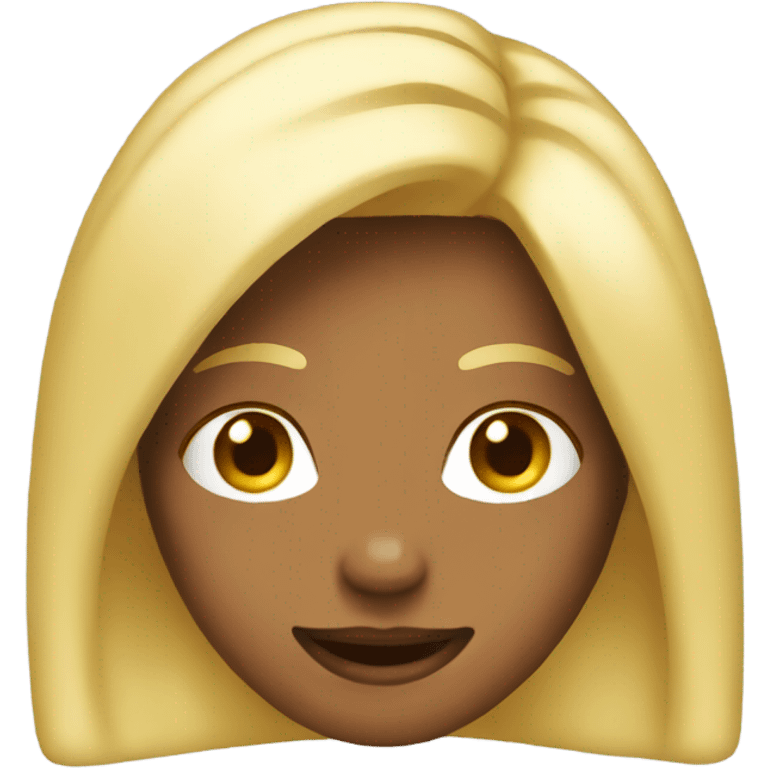 Yay emoji female blonde  emoji