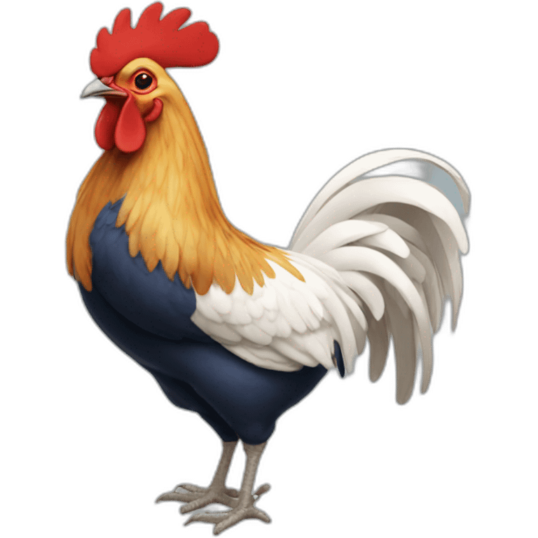 Coq français emoji