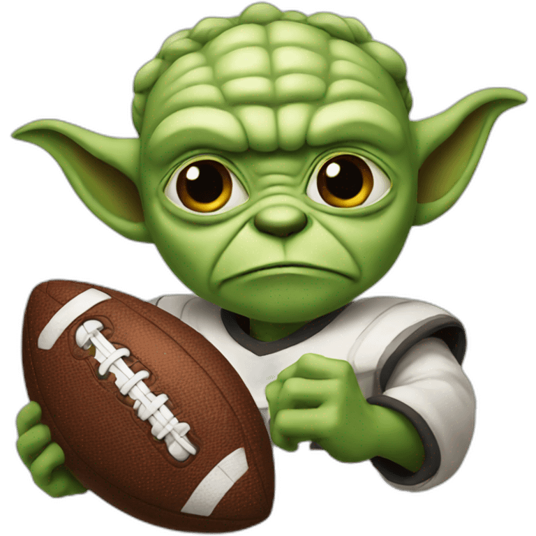 football yoda emoji