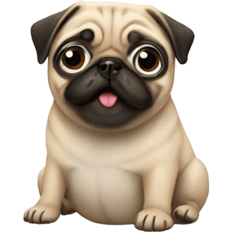 Pug emoji