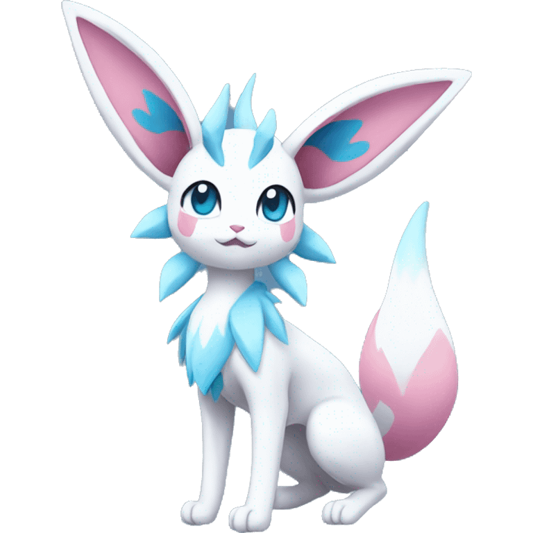 Sylveon-Glaceon full body emoji