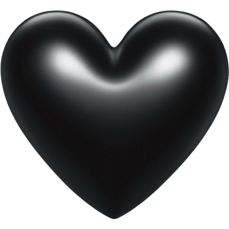 Black heart emoji